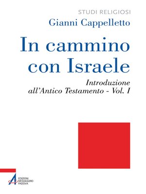cover image of In cammino con Israele. Introduzione all'Antico Testamento Volume1